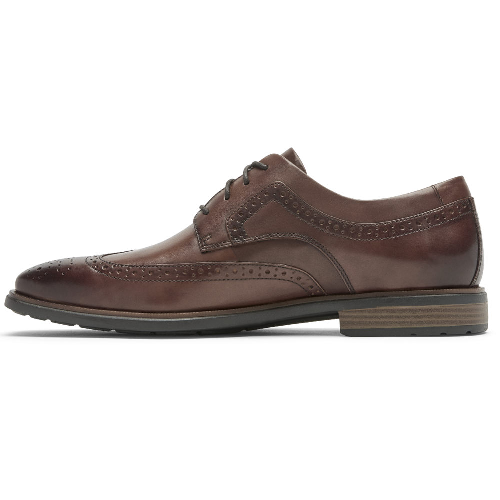 ロック ポート ドレスシューズ メンズ ブラウン - Dres Sports Business 2 Wingtip - KJN893126